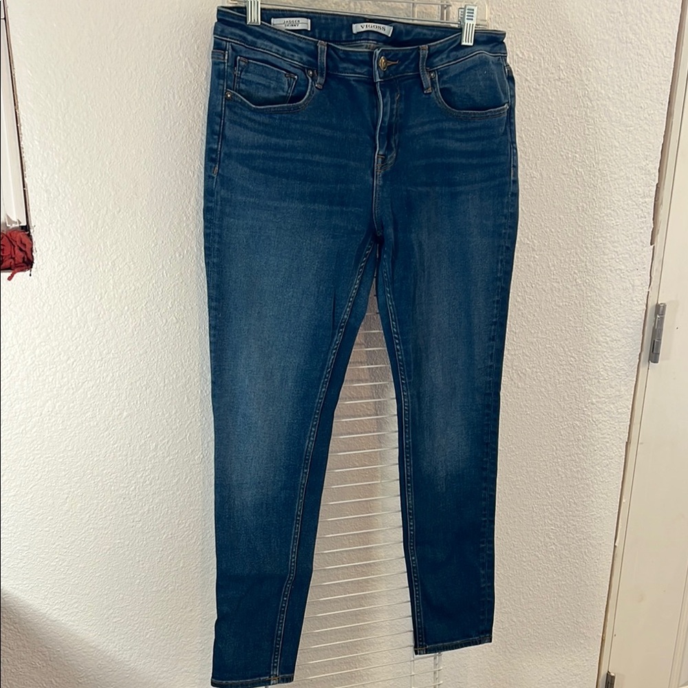 Vigoss Blue Skinny Jeans with Stretch
